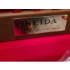 Image 5 : Oneida Stainless Golden Cutlery and Box 19 W, 11.5 D, 4 T