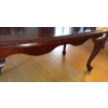 Image 4 : Oval Mahogany Wood Claw Foot Coffee Table  47"w x 28"d x 17"tall