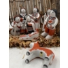 Image 3 : Made in Mexico Porcelain Nativity Scene - 10x9