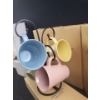 Image 2 : Pink/Green & Blue/Yellow Mug Sets & Stands