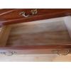 Image 2 : Five-Drawer Wood Chest With Decorative Brass Handles