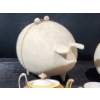 Image 6 : "The Collection Of Moon" Mexican Folk Art Pottery Pigs and Colourful Tea Set