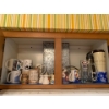 Image 1 : Cupboard contents, unique coffee cups, A&W Rootbeer Mug, Egg Holders and more