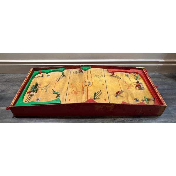 Vintage Munro Table Hockey Game Created In 1932 by Donald H.Munro In Toronto