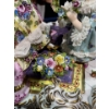 Image 6 : Meissen Dresden China Figures 22Wx12Dx16H (CANNOT SHIP)