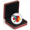 Image 2 : 2013 $20 Venetian Glass Candy Cane in Murano Glass - Pure Silver Coin
SKU: 125498