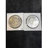 Image 1 : 1967 Canada goose Silver Dollar x2 46.6g .800 Silver
