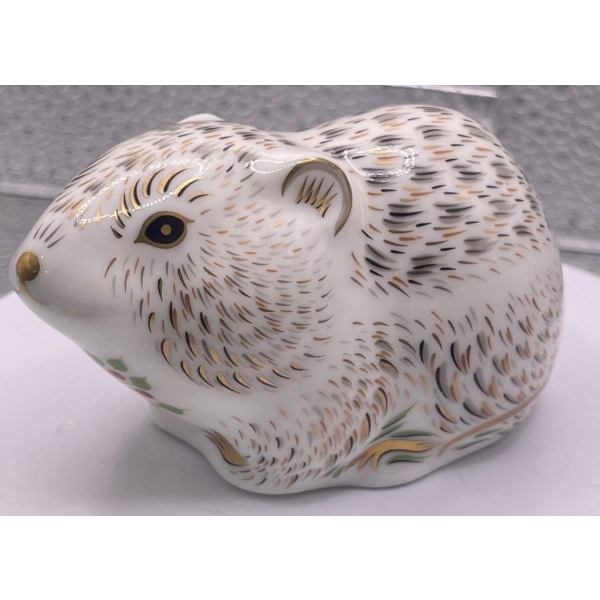 Gorgeous English Royal Crown Derby Bone China River Bank Vole - 3 In Long
