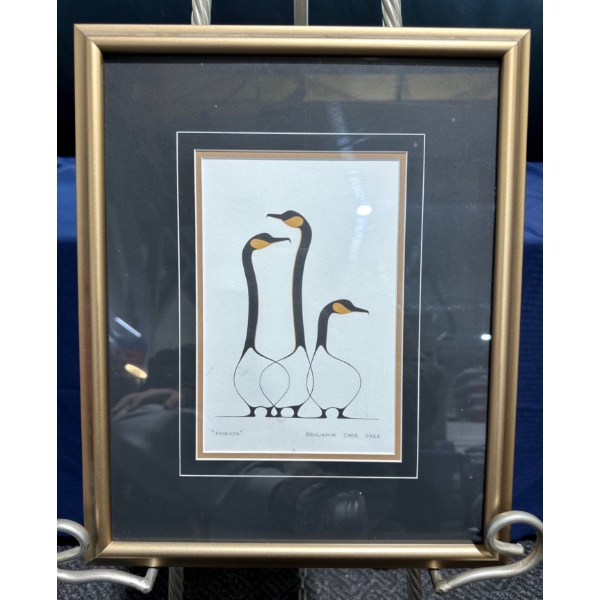 Benjamin Chee Chee "Friends" Print 6Wx8H