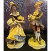 Image 1 : Lamour China Japan Hand Painted Figurine of a Woman & Man 