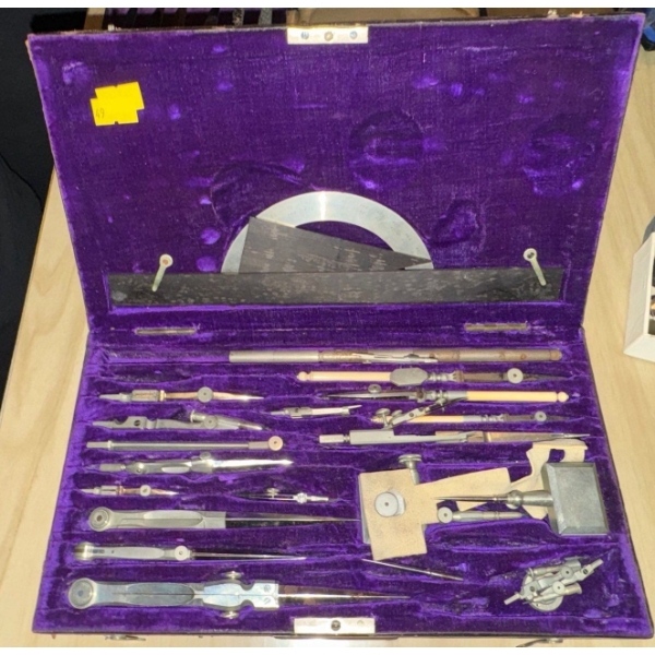 Vintage Architectural Tools in Box 