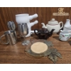 Image 3 : Ceramic and Metal Teaware and Tableware