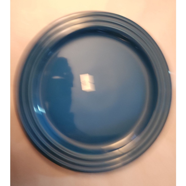 Le Creuset Classic Salad/Dessert Plates Blueberry 8.5 Diameter X4
