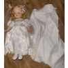 Image 1 : Vintage Doll in Communion Gown 12 T