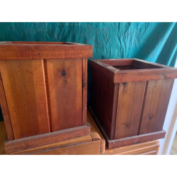 Set of Handmade Planter Boxes