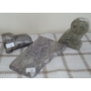 Image 1 : Soapstone Carvings: Seal 2 W, 3.5 D, 2.5 T - Owl 3 W, 2 D, 3.5 T 