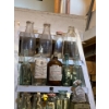 Image 2 : bottles galore, great collection of vintage bottles, Hudsons Bay best scotch, whiskey, Deward, speci