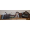 Image 1 : Assorted Model Railway Buildings Incl: Shell Oil, Wooden House and Water Tower