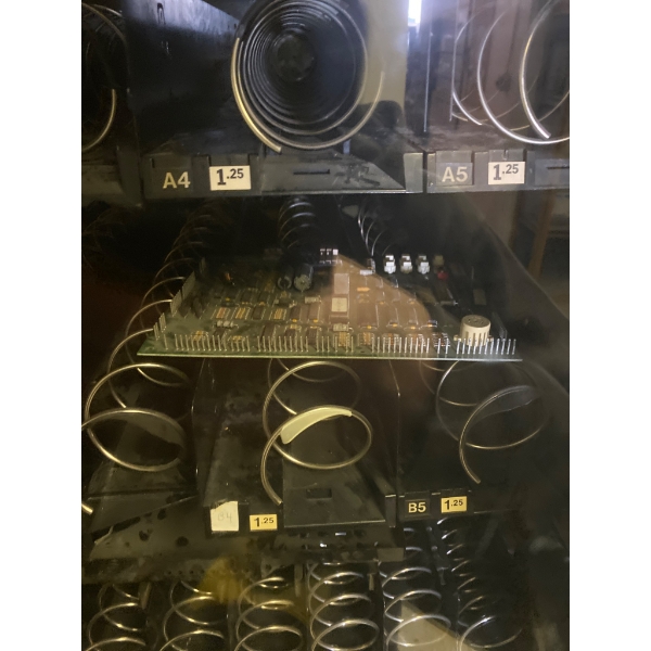 Vending Machine for Parts with Coin Operated System
