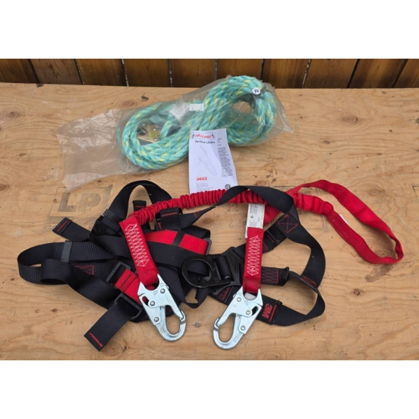 New 3M Protecta Harness and Fall Pro Lifeline System