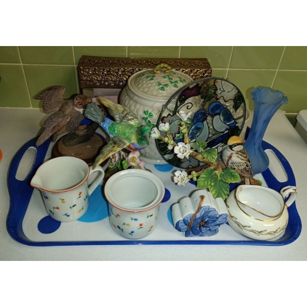 Assortment of Vintage China & Pottery  Dishes and Kitchenware  Cups, Mugs, Floral Art, Teapots & Mor
