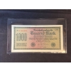 Image 1 : 1922 German Reichsbanknote 1000 Mark Currency Note