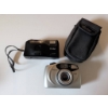 Image 1 : Vivitar Auto Focus DX Film Camera and Polaroid EZ1800 Digital Camera with Kodak Carrying Pouch