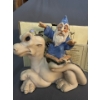 Image 8 : Krystonia Hand Painted Figurines, Made in England w/ Certificates, 5 Pieces - Lrgest ~8in Tall