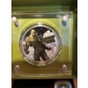 Image 2 : SWAMP THING 2021 1 OZ PURE SILVER PROOF COLORED COIN 