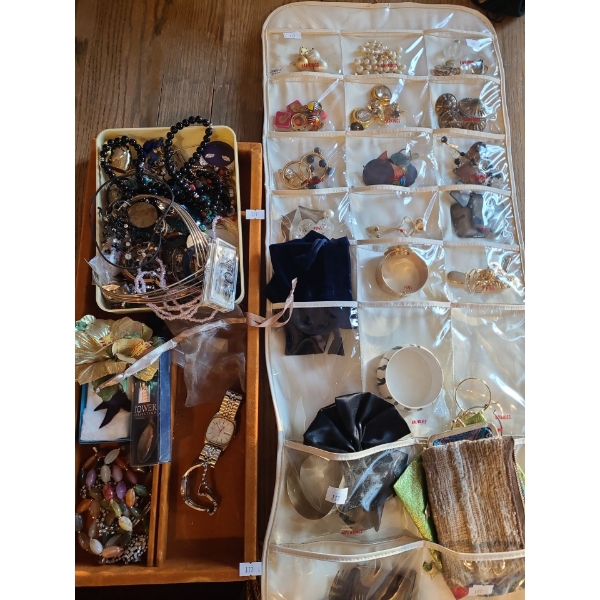 Seiko Watch, Agate Necklace and Bracelet, Costume: Necklaces, Earrings (Most Matched) and More!