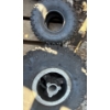 Image 2 : 4.10-4 (OFF ROAD) Set of 4 Tires on rims, and  2 off rim 