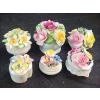 Image 1 : Porcelain Flowers Including: Lily Bowl