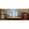 Image 1 : Stoneware Pottery Vase 8T Liquor Decanter Candle Collection & More 