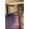 Image 3 : Vintage African Carved End Table 17.5x17.5