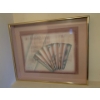 Abstract Art Piece 31x27 Pastels Fan