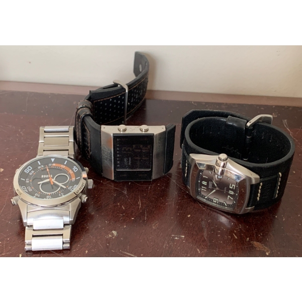 Two Roots Watches & Xtech WR30M Quartz (band is broken)