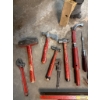 Image 3 : Vintage Hand Tools, Including Hammers, Axes, Levels, and Screwdrivers