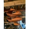 Image 1 : Set of two Vintage Wooden Hanging Yard Decor