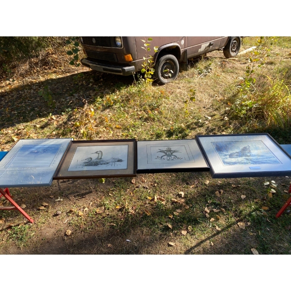 Framed Art: Animal Prints