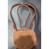 Image 3 : Vintage Wooden Chair Painted Brown, Made in U.S.A 16W, 17 D, 32 T 