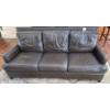 Image 1 : Gorgeous and Loved Leather Couch, Hancock and Moore; 85In Wide, 40In Deep, 37In Tall 