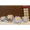 Image 3 : Kosta Boda Vintage Snowball Votives Designed By Ann Wolff