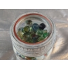 Image 10 : Collection of Vintage Canadian Souvenir Pins with a Jar of Marbles