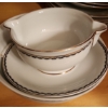 Image 4 : Dinnerware- Rosenthal "Olympia"- Plates, Serving Platter, Serving Bowl, Gravy Boat