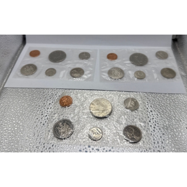 1968 Canadian Uncirculated Coin Sets (3)