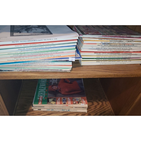 Vintage Mc Call's Needlework & Crafts Magazines