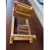 Image 2 : Vintage Tabletop Wooden Loom, Antique Small Loom, Hand Loom, Weaving Machine, Decorative Loom, Home 