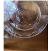 Image 8 : Triangular Glass Dish 4 T (Small Chip) and Sorelle Flower 5 T (Broken Petal Included)