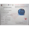 Image 3 : $18,180 Appraisal - 12.12 ct Cert. Blue Sapphire Gemstone