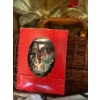 Image 4 : Vintage Holiday Decorations Including 1980s Ornaments, Linens, and Basket